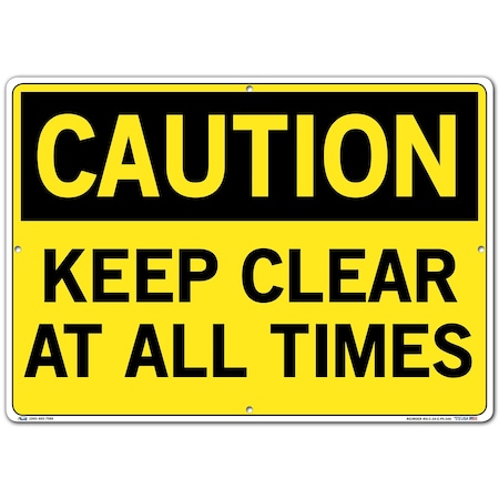 Vestil Polystyrene Sign, 14-1/2" H, 20-1/2" W, Polystyrene, Rectangle, English, SI-C-34-E-PS-040 SI-C-34-E-PS-040